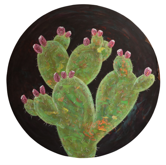 Caroline Gonzales: “Prickly Pear #1”