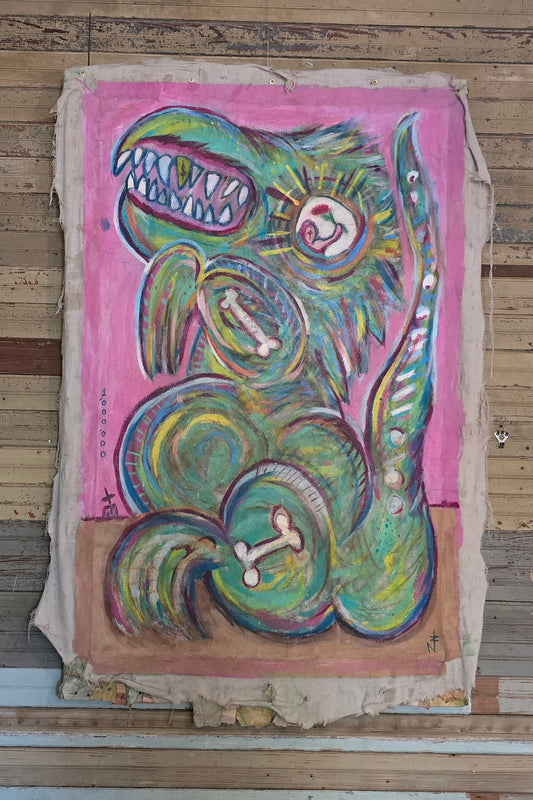 "Dragging That Serpent with All of That Divinity" by Nate Zen