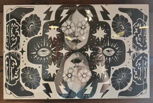 "Electromagnetic Empress, ruler of the internal, commander of the external" by Symone Martinez