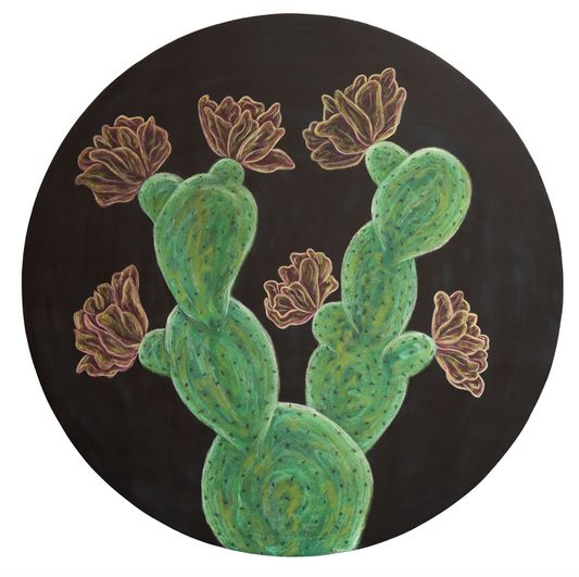 Caroline Gonzales: "Prickly Pear #2"