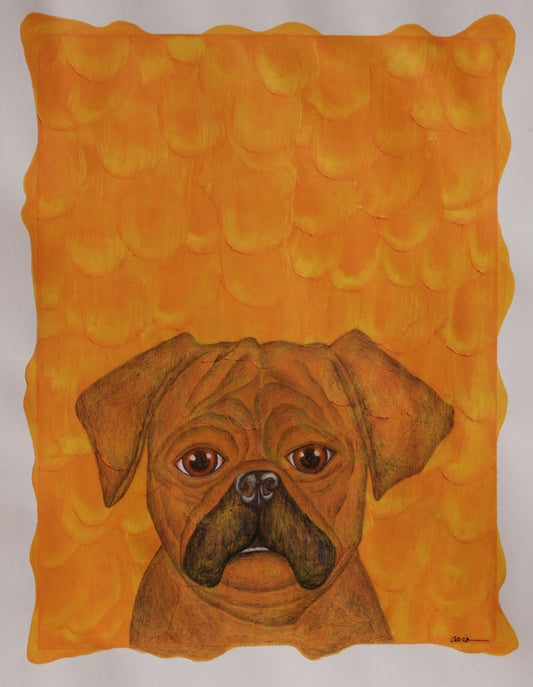 Caroline Gonzales: “Dog #7: Pug”