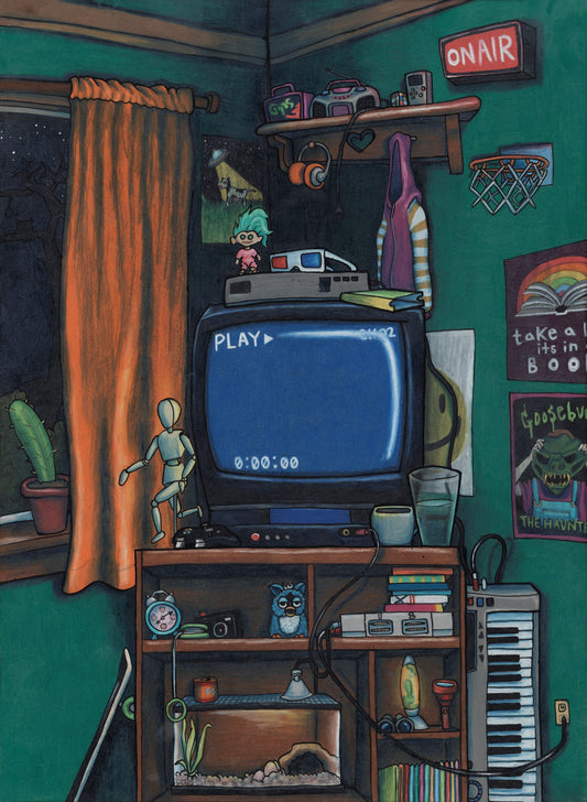 Roeya Pazandah: "Summer Nights,1998"