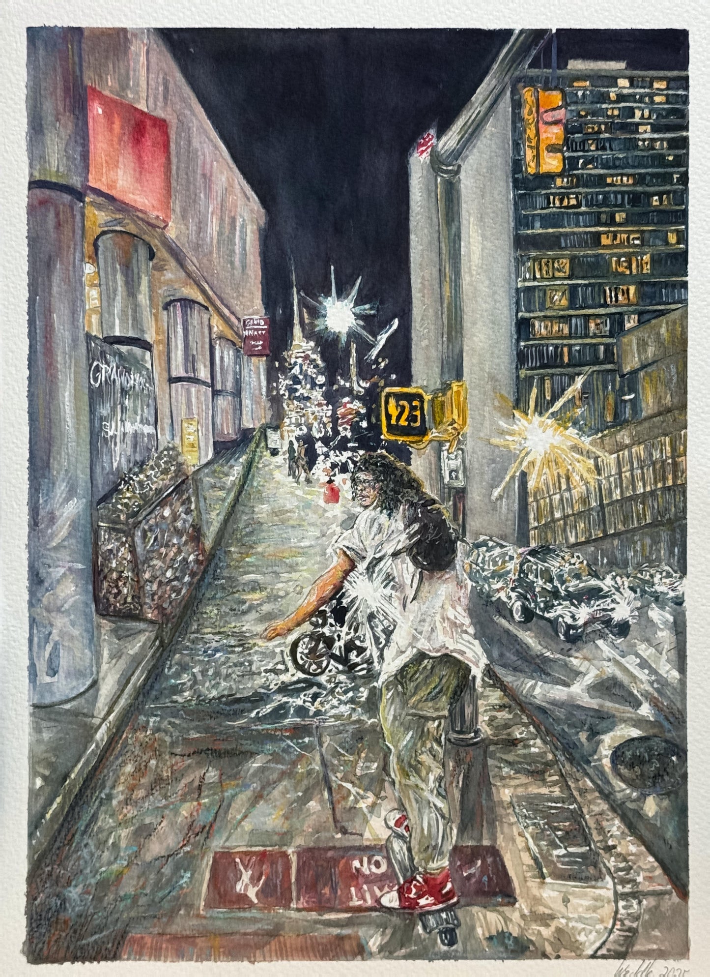 Angela Weddle: “Skateboarder”