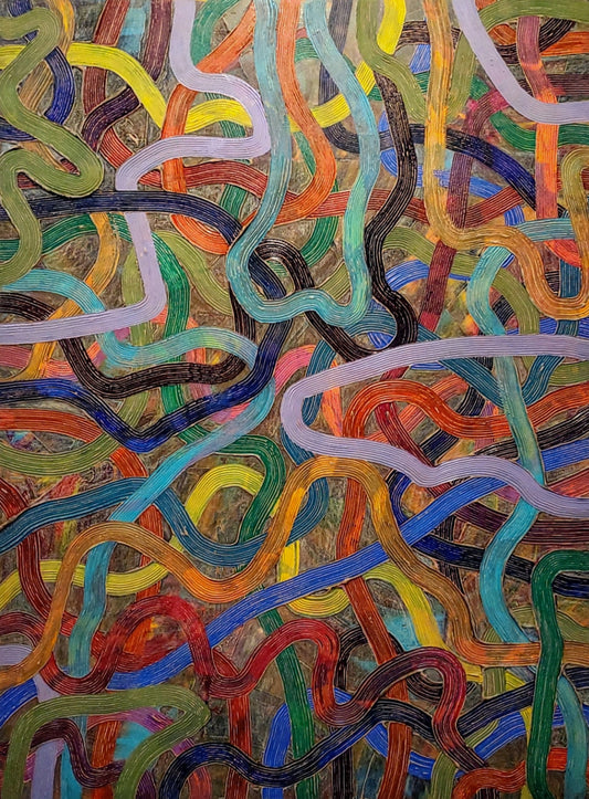 "Journeys Taken / Journeys To Take #7" (Caroline Gonzales)